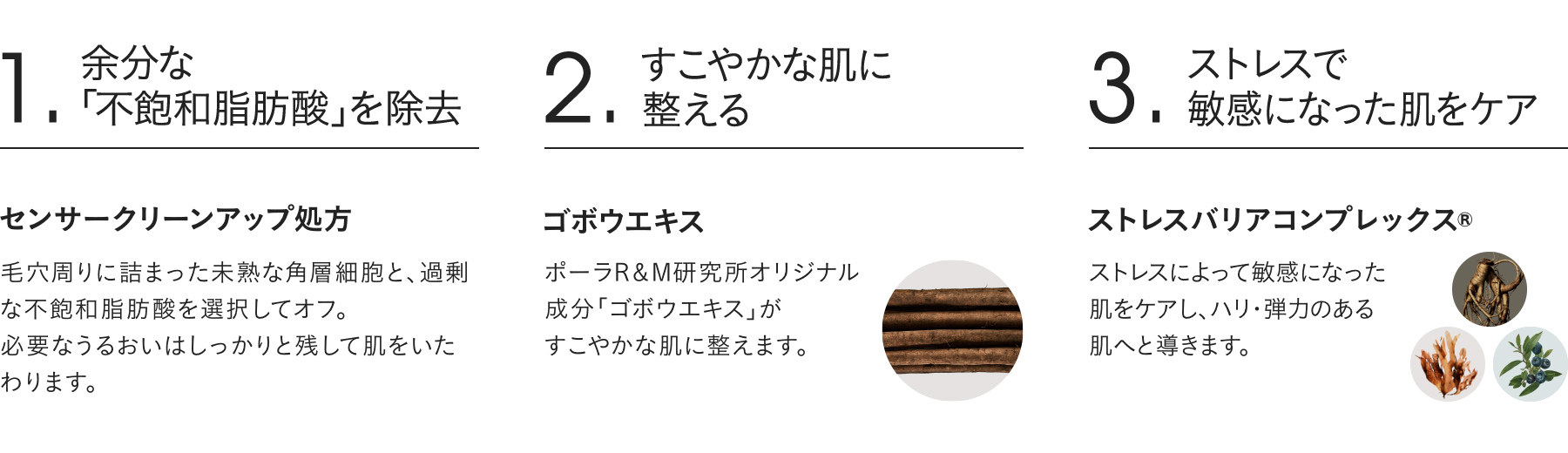 敏感肌の毛穴の原因にアプローチ
