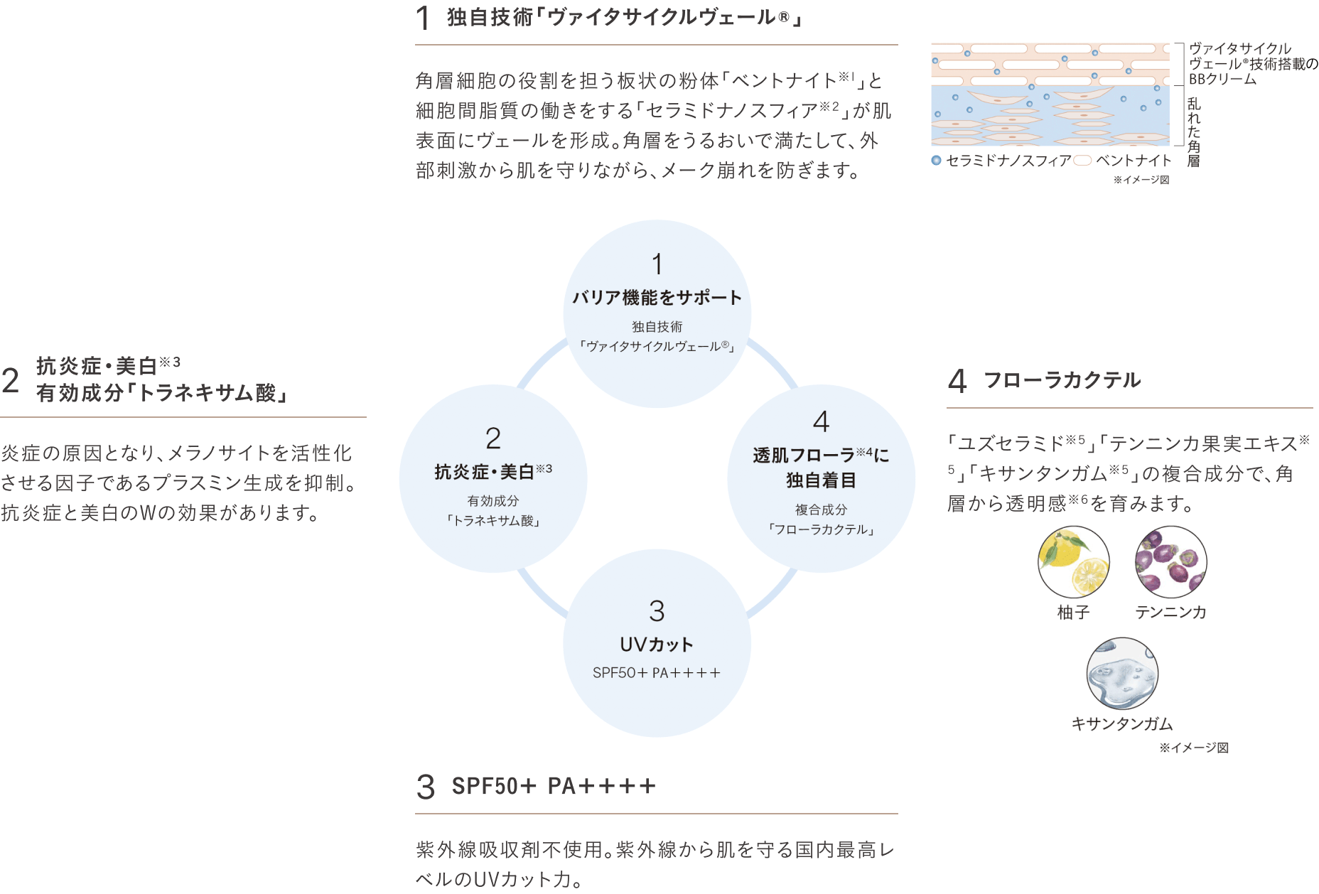 コンディショニング設計で、敏感肌にアプローチ。日々のメークから健やかで美しい肌へ。
