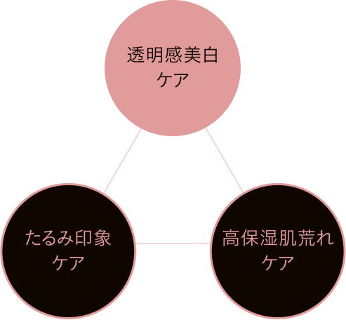 透明感美白ケア
