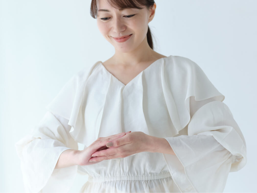 “温かい手は、美容ツールになります。ぜひ活用を”