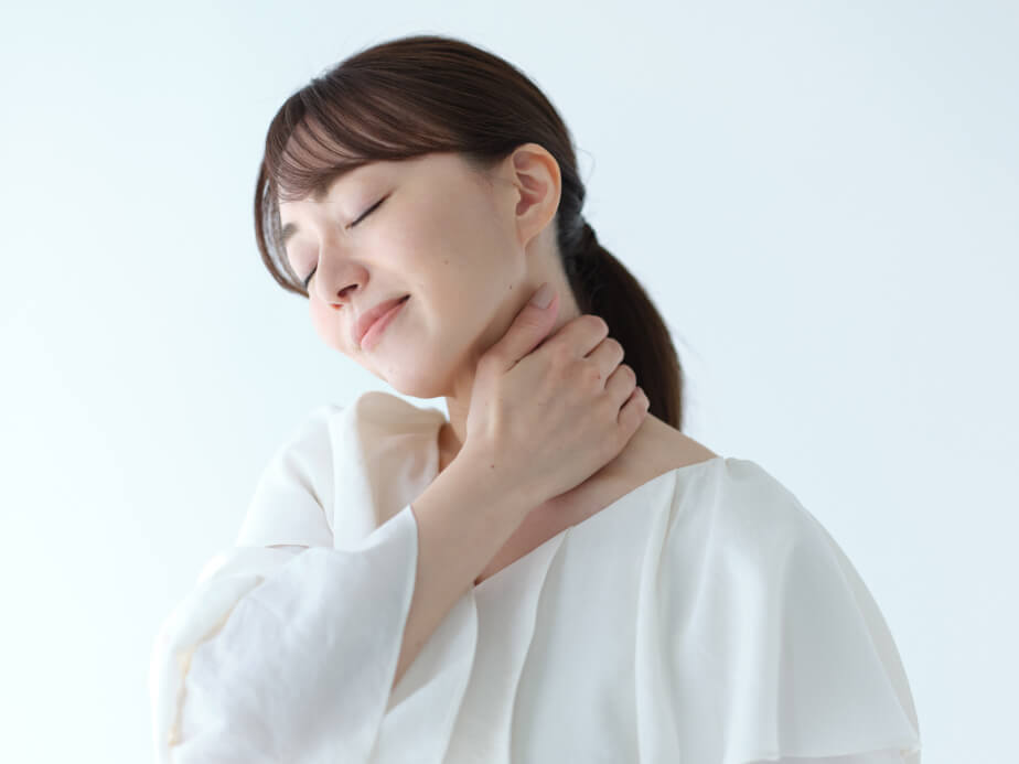 お手軽！首と耳のマッサージ