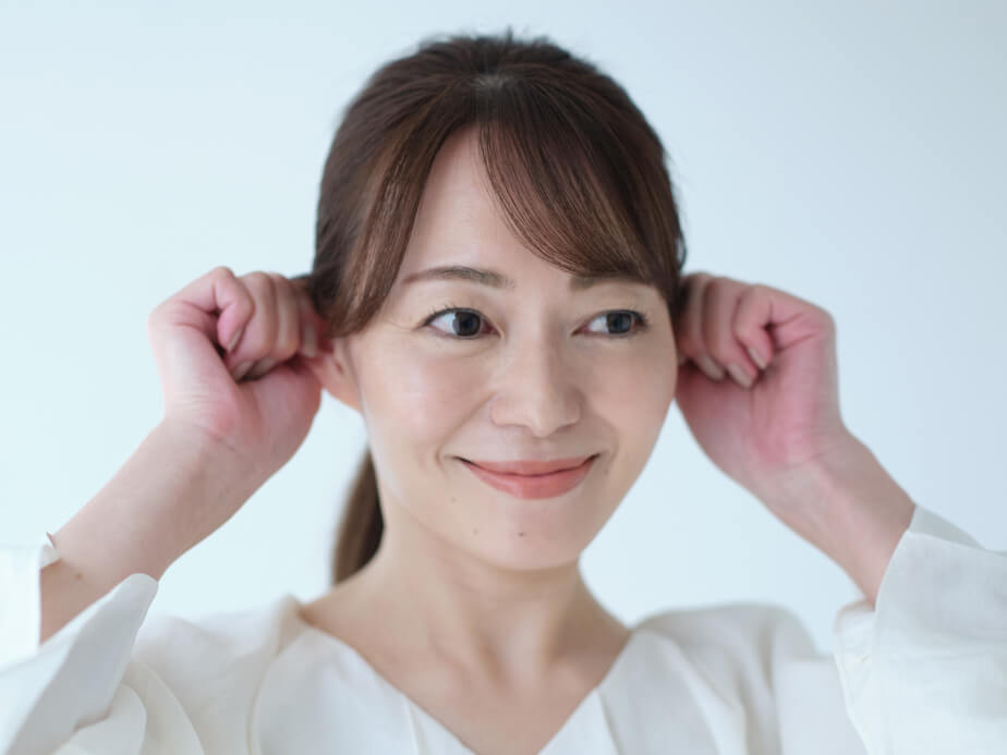 お手軽！首と耳のマッサージ