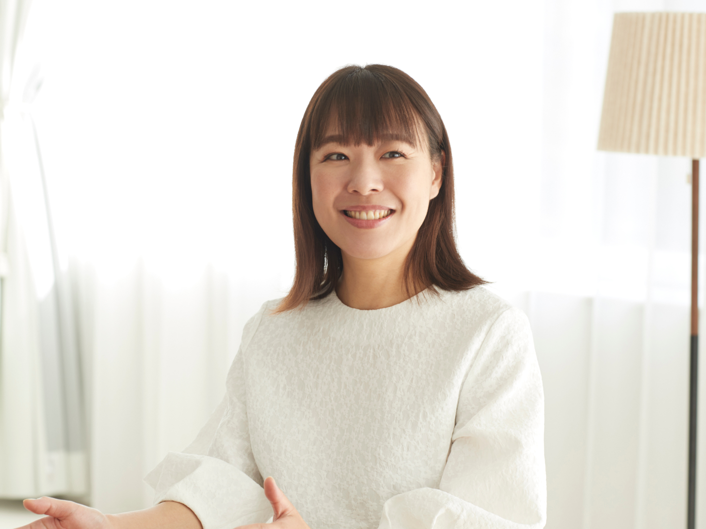 「心地よくスキンケアをする時間は私のリラックスタイム」（渡邉）