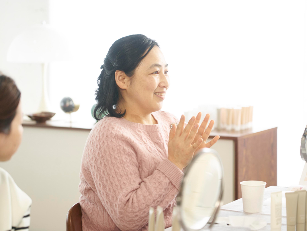 お客さま同士の会話も弾みました。ご参加いただいた皆さま、ありがとうございました。