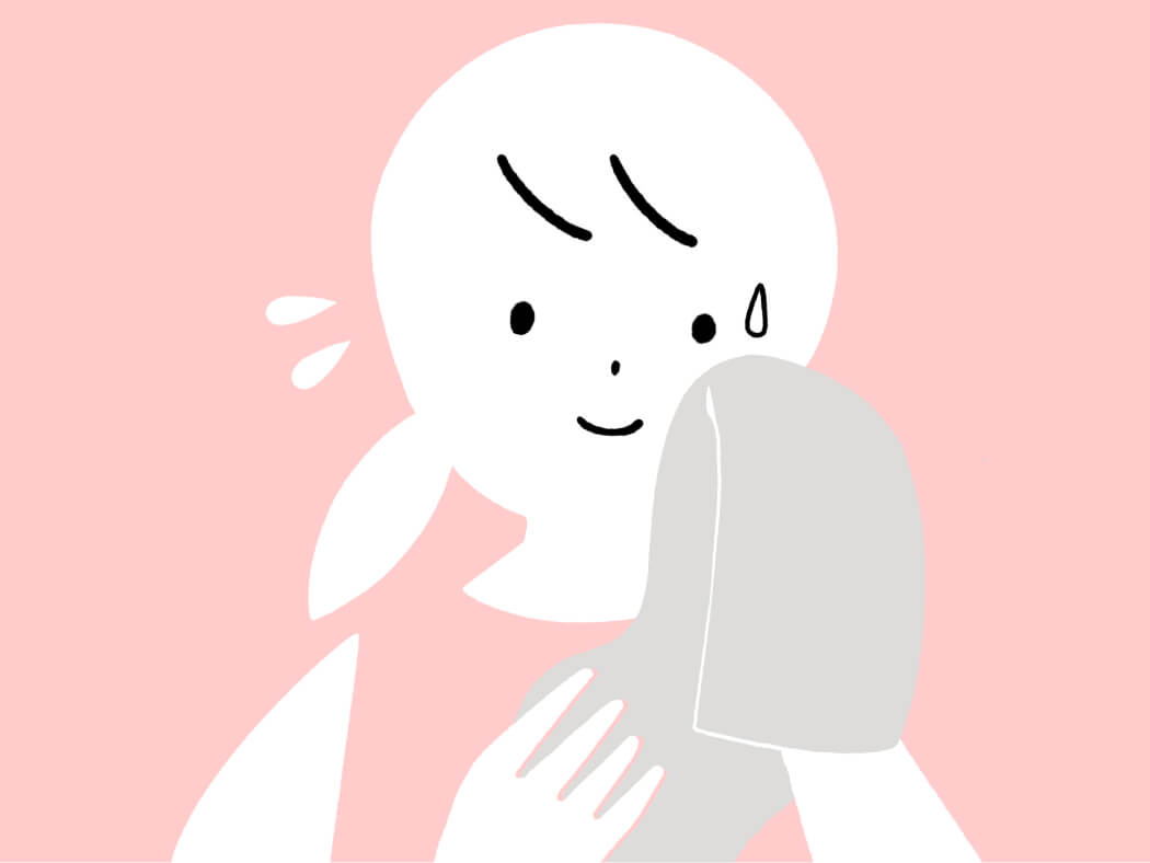 汗をかく季節のお手入れのコツ。
