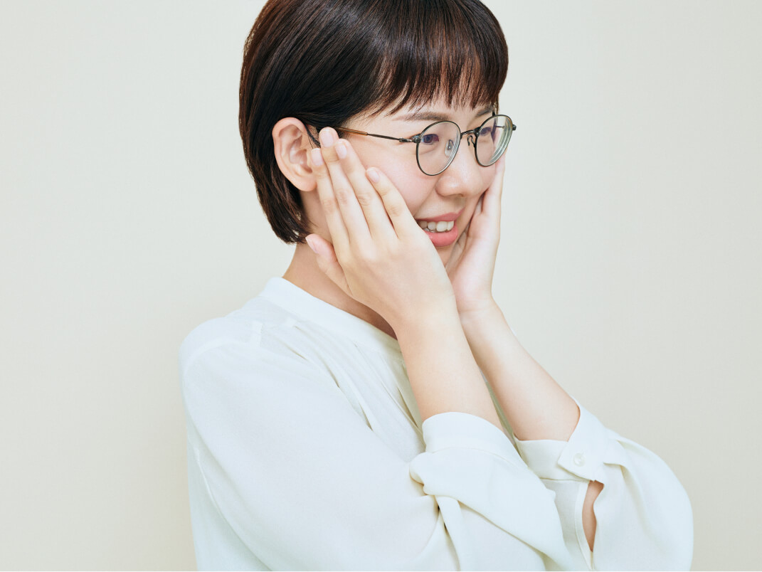 つるっ、しっとり、もっちり。このクリームで前向きになれます。