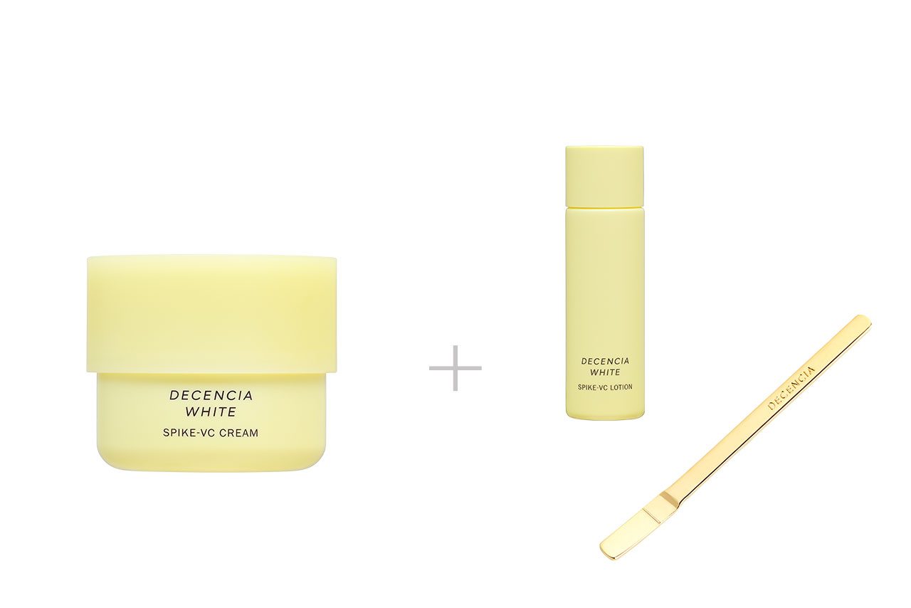 ディセンシアホワイト スパイクーVC クリーム デビューセット