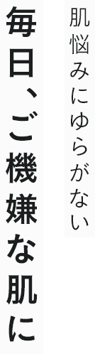 すごい、シワ改善。シワ悩みのない、うるおいすっぴん肌に